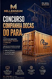 Apostila COMPANHIA DOCAS DO PARÁ 2026 Técnico Portuário de Segurança do Trabalho