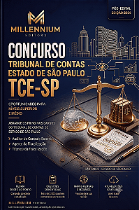 Apostila TCE SP 2026 Auditor de Controle Externo Ciências Contábeis