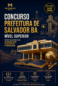 Apostila PREFEITURA DO SALVADOR 2026 Coordenador Pedagógico