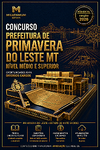 Apostila PREFEITURA DE PRIMAVERA DO LESTE MT 2026 Enfermeiro Padrão
