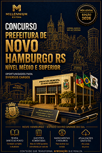 Apostila PREFEITURA NOVO HAMBURGO RS 2026 Advogado