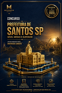 Apostila PREFEITURA DE SANTOS SP 2026 Arquiteto