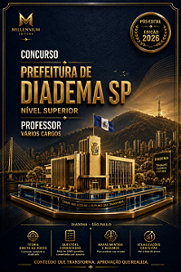Apostila PREFEITURA DE DIADEMA SP 2026 Deficiência Física