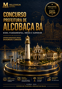 Apostila PREFEITURA DE ALCOÇABA BA 2026 Professor Artes