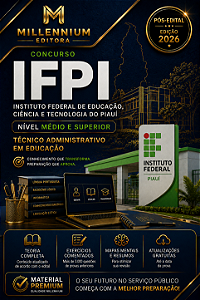 Apostila IFPI 2026 Assistente de Aluno