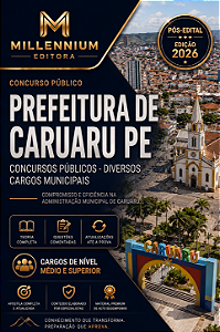 Apostila PREFEITURA DE CARUARU PE 2026 Analista Área Geral de Ensino Superior