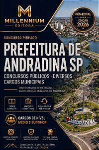 Apostila PREFEITURA DE ANDRADINA SP 2026 Coordenador Pedagógico
