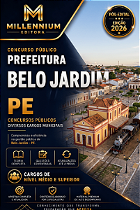 Apostila PREFEITURA DE BELO JARDIM PE 2026 Enfermeiro Ambulatorial