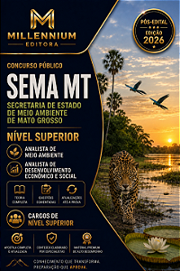 Apostila SEMAT MT 2026 Engenharia Minas
