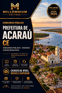 Apostila PREFEITURA DE ACARAÚ CE 2026 Educador Físico