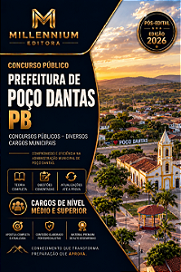Apostila PREFEITURA DE POÇO DANTAS PB 2026 Professor de História