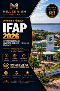 Apostila IFAP 2026 Técnico de Laboratório - Mineração