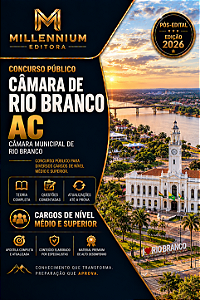 Apostila CÂMARA DE RIO BRANCO AC 2026 Analista Legislativo - Administração
