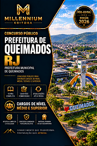 Apostila PREFEITURA DE QUEIMADOS RJ 2026 Nutricionista