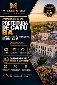 Apostila PREFEITURA DE CATU BA 2026 Fisioterapeuta
