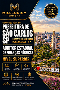 Apostila PREFEITURA DE SÃO CARLOS SP 2026 Médico Oftalmologista