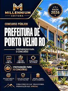 Apostila PREFEITURA DE PORTO VELHO RO 2026 Enfermeiro - Média e Alta Complexidade