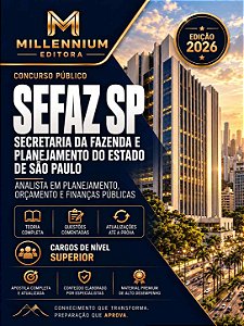 Apostila SEFAZ SP 2026 Analista Orçamento e Finanças Públicas