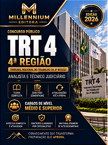 Apostila TRT 4 2026 Técnico Tecnologia da Informação