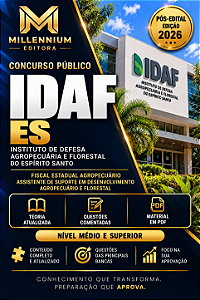 Apostila IDAF ES 2026 Engenharia Agronômica