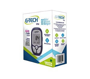 Kit Medidor de Glicose G-TECH VITA