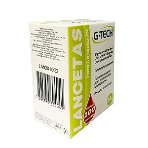 Lanceta para Lancetador 28G G-TECH