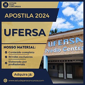 Apostila UFERSA 2024 Assistente em Administração