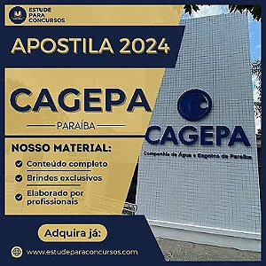 Apostila CAGEPA PB 2024 Tecnólogo em Geoprocessamento