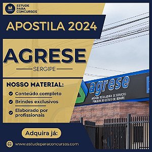 Apostila AGRESE SE 2024 Analista Administrativo e Financeiro