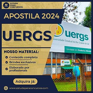 Apostila UERGS 2024 Agente Administrativo