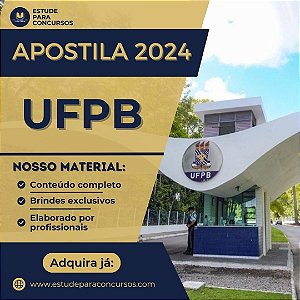 Apostila UFPB 2024 Técnico em Laboratório Eletrônica