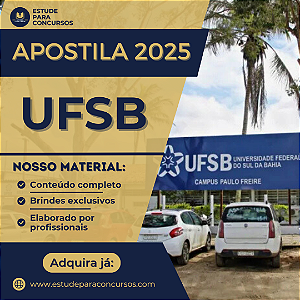 Apostila UFSB 2025 Nutricionista