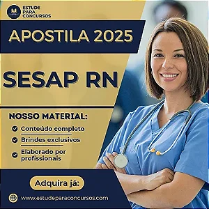 Apostila SESAP RN 2025 Gestor Ambiental