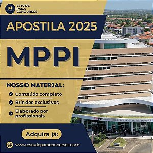 Apostila MPPI 2025 Analista Ministerial Administrativa