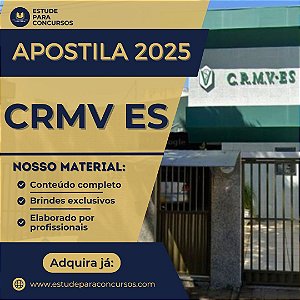 Apostila CRMV ES 2025 Agente Fiscal