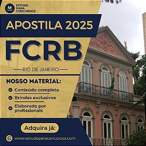 Apostila FCRB RJ 2025 Analista em Ciência e Tecnologia Contabilidade