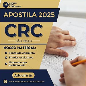 Apostila CRC SP 2025 Analista Administrativo