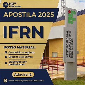 Apostila IFRN 2025 Professor Química