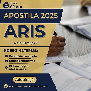 Apostila ARIS MT 2025 Analista de Fiscalização e Regulação Biologia