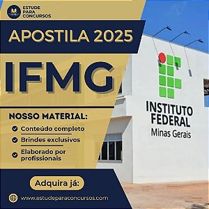 Apostila IFMG 2025 Técnico de Laboratório Física