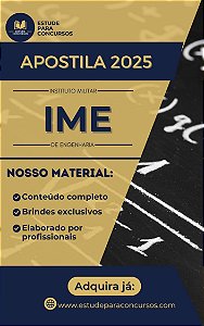 Apostila IME 2025 Engenheiro Químico (CFRM)