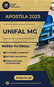 Apostila UNIFAL MG 2025 Administrador