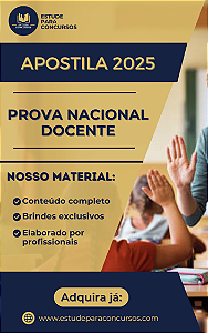 Apostila PND 2025 Professor Biologia