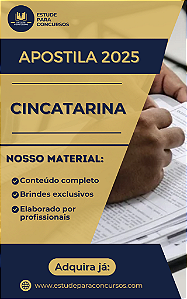 Apostila CINCATARINA 2025 Contador