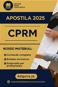 Apostila CPRM 2025 Analista Contabilidade
