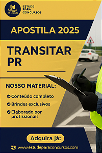 Apostila TRANSITAR PR 2025 Contador