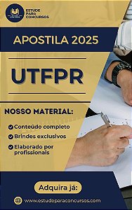 Apostila UTFPR 2025 Técnico de Laboratório Tecnologia Têxtil