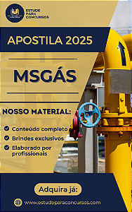Apostila MSGÁS 2025 Analista Contabilidade