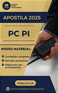 Apostila PC PI 2025 Delegado de Polícia