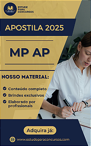 Apostila MP AP 2025 Técnico Apoio Administrativo